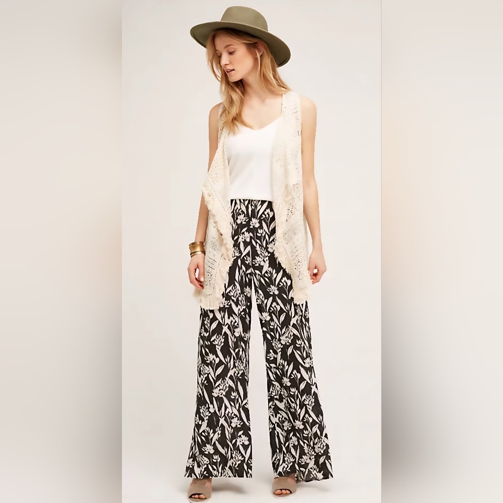 Anthropologie Paper Crown Curitiba Wide leg Pants